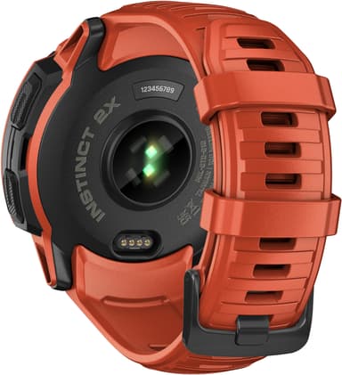 Garmin Instinct 2X Solar udendørsur (rød)