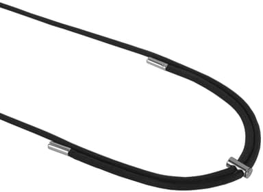 iDeal of Sweden halskædeetui til telefon (kulsort)