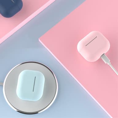 SKALO AirPods 3 Ultratyndt silikone Cover - Grå