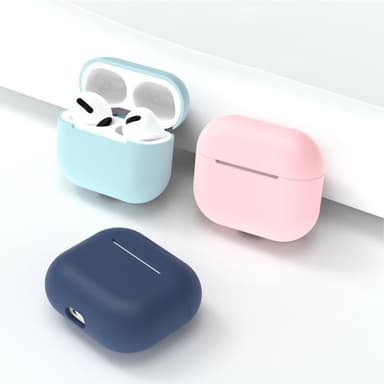SKALO AirPods 3 Ultratyndt silikone Cover - Lilla