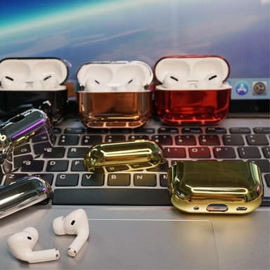 SKALO AirPods Pro 2 Chrome Cover - Rosa guld