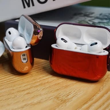 SKALO AirPods Pro 2 Chrome Cover - Rød