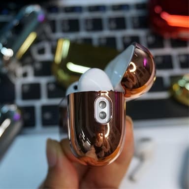 SKALO AirPods Pro 2 Chrome Cover - Rosa guld