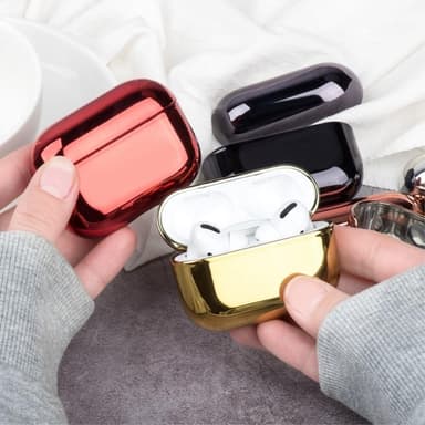 SKALO AirPods Pro 2 Chrome Cover - Rød