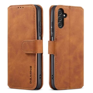 DG-Ming Wallet cover 3-kort Samsung Galaxy A04s - Brun