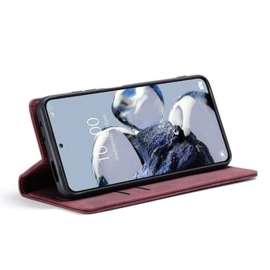 CaseMe Smart Magnet FlipCase Xiaomi 13 Lite - Vinrød