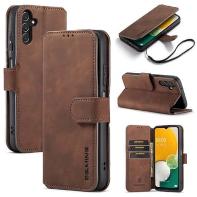 DG-Ming Wallet cover 3-kort Samsung Galaxy A04s - Coffe