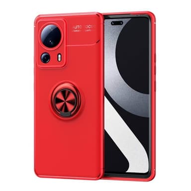 Slim Ring Cover Xiaomi 13 Lite - Rød