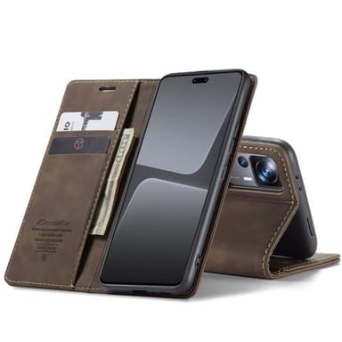 CaseMe Smart Magnet FlipCase Xiaomi 13 Lite - Coffee