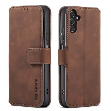 DG-Ming Wallet cover 3-kort Samsung Galaxy A04s - Coffe