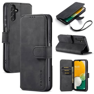 DG-Ming Wallet cover 3-kort Samsung Galaxy A04s - Sort