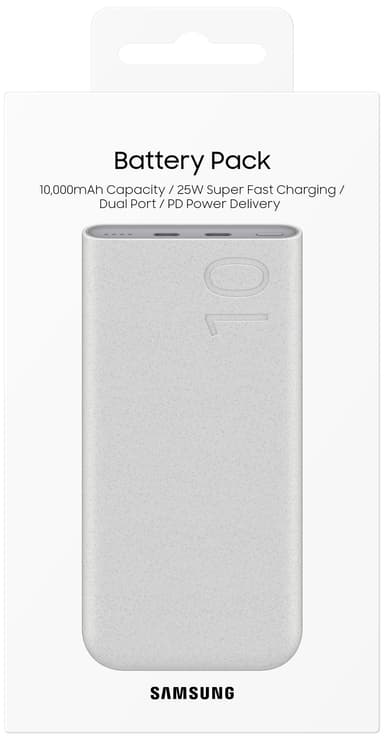 Samsung batteripakke 10.000 mAh (beige)