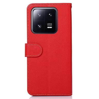KHAZNEH telefoncover til Xiaomi 13 - rød/sort