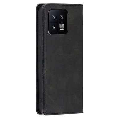 Til Xiaomi 13 5G tegnebogstativ telefonetui - sort