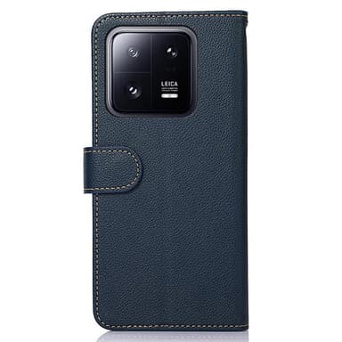 KHAZNEH Telefondæksel til Xiaomi 13 - Blå/Brun