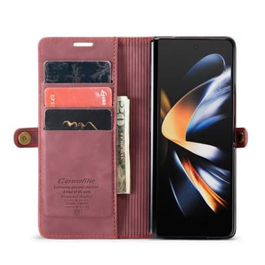 CaseMe FlipCase Samsung Galaxy Z Fold 4 - Vinrød