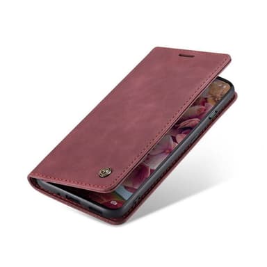 CaseMe Smart Magnet FlipCase OnePlus 11 - Vinrød