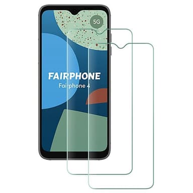 2-Pak Hærdet glas skærmbeskytter Fairphone 4