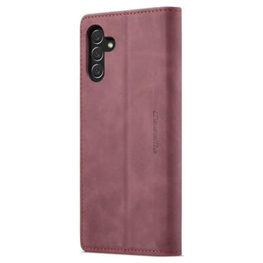 CASEME Retro Pung Taske til Samsung Galaxy A14 - Vinrød