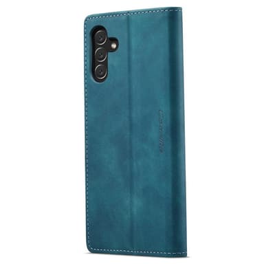 CASEME Retro Pung Taske til Samsung Galaxy A14 - Blå