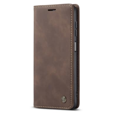 CASEME Retro tegnebog taske til Samsung Galaxy A14 - Kaffe