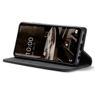 CASEME Retro Pung Taske til Samsung Galaxy A14 - Sort