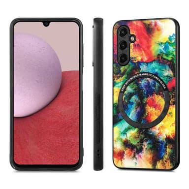 SKALO Samsung A14 4G/5G Motiv Cover med magnetisk ring - #1