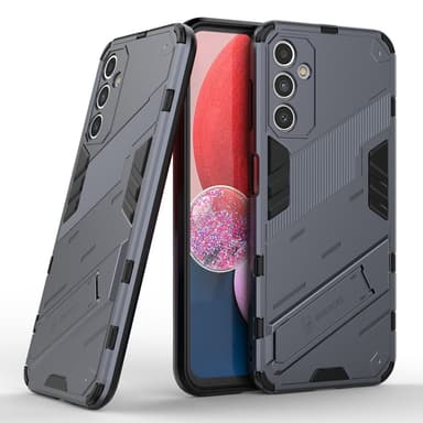 SKALO Samsung A14 4G/5G Hybrid BIBERCAS Cover - Blå