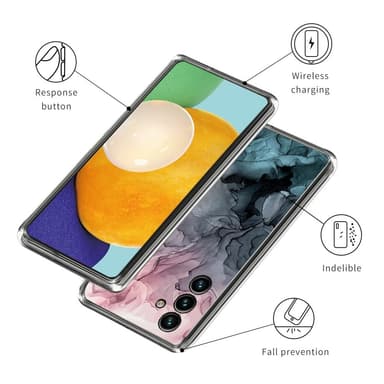 SKALO Samsung A54 5G Marmor TPU-cover - #4