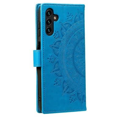 SKALO Samsung A54 5G Mandala Flip Cover - Blå