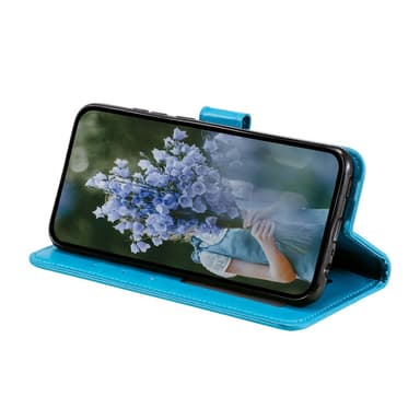 SKALO Samsung A34 5G Mandala Flip Cover - Blå