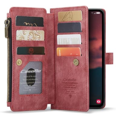 CaseMe Samsung A54 5G CaseMe Big Wallet Pungetui - Rød