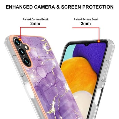 SKALO Samsung A54 5G Marmor TPU-cover - #1