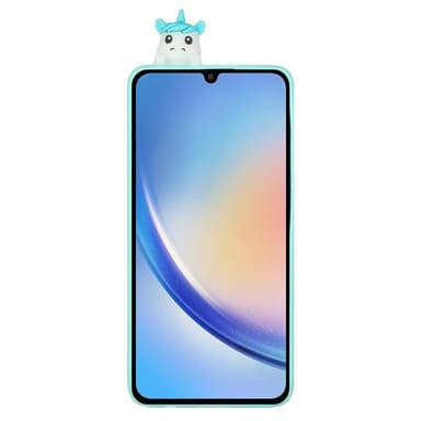 SKALO Samsung A34 5G 3D Cartoon Cover