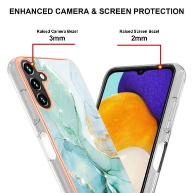 SKALO Samsung A34 5G Marmor TPU-cover - #3