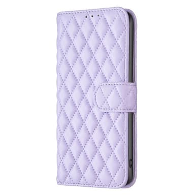 SKALO Samsung A34 5G BINFEN COLOR Quiltet Pung - Lilla