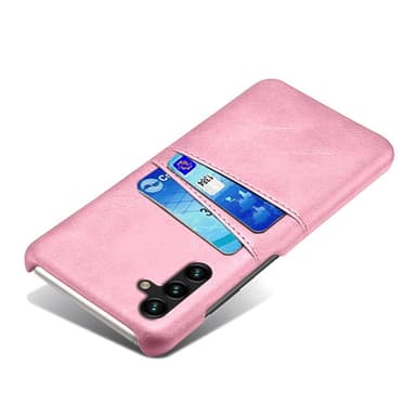 SKALO Samsung A34 5G PU-læder Kortholder Cover - Rosa guld