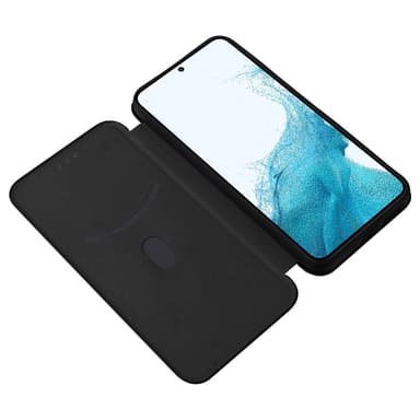 SKALO Samsung A54 5G Carbon Fiber Pungetui - Sort