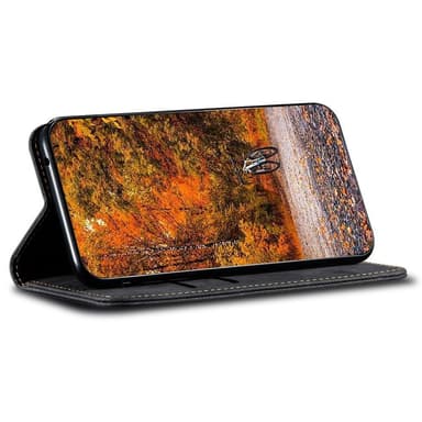 SKALO Samsung A54 5G Jeans Flip Cover - Sort