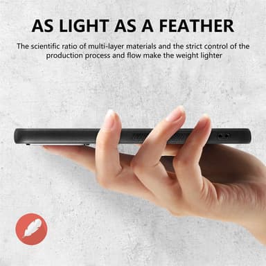 SKALO Samsung A54 5G Carbon Fiber TPU cover - Khaki