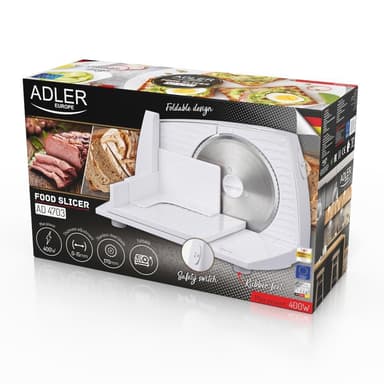 Adler skärmaskin, Vit