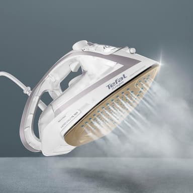 Tefal Puregliss strygejern FV8043E0 (sølv/hvid)