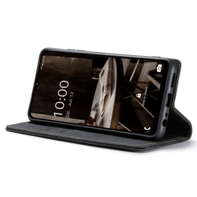 CASEME Retro Pung Taske til Samsung Galaxy A34 - Sort