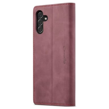 CASEME Retro Pung Taske til Samsung Galaxy A34 - Vinrød