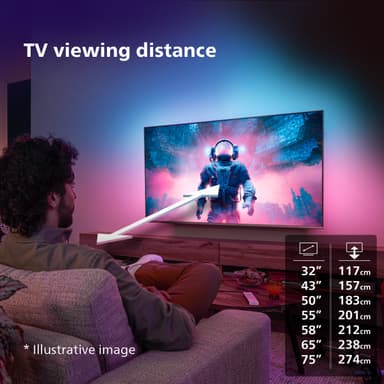 Philips 75” PUS7608 4K LED Smart TV (2023)