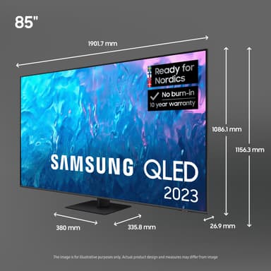 Samsung 75" Q70C 4K QLED Smart TV (2023)