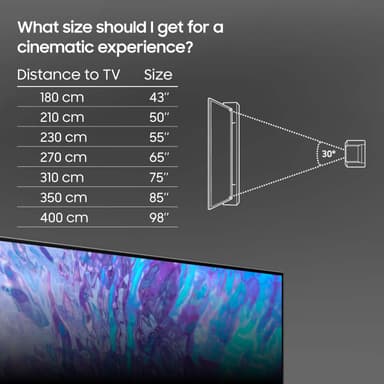 Samsung 55" Q80C 4K QLED Smart TV (2023)