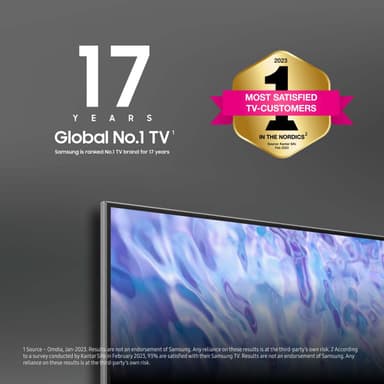 Samsung 55" Q80C 4K QLED Smart TV (2023)