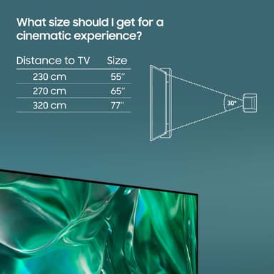 Samsung 77" S95C 4K OLED Smart TV (2023)