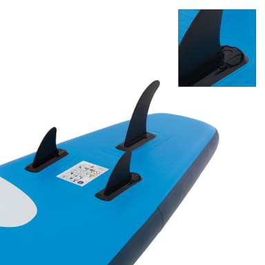 Surfbræt Stand Up Paddle SUP bord Makani padle bord oppustelige Blå 320 cm